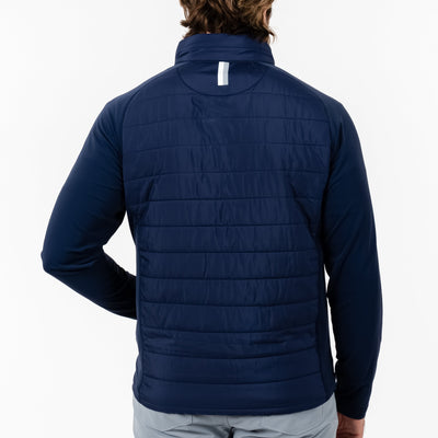 Fulton Hybrid Jacket | Solid - Fleet Navy