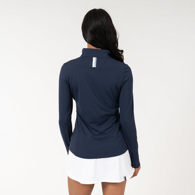 Solid Performance Q-Zip | Solid - Fleet Navy