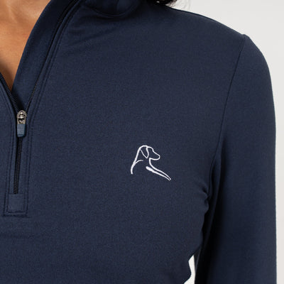 Solid Performance Q-Zip | Solid - Fleet Navy
