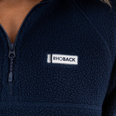 Rivanna Fleece Pullover | Solid - Fleet Navy