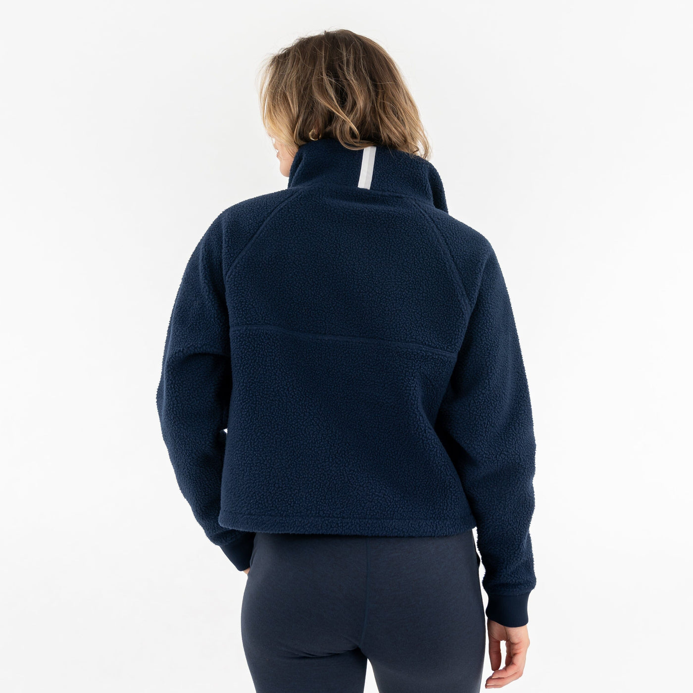 Rivanna Fleece Pullover | Solid - Fleet Navy