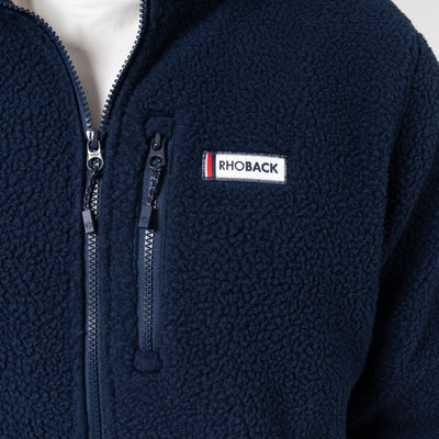 Summit Fleece Full-Zip | Solid - Fleet Navy