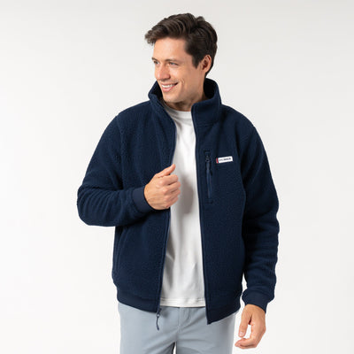Summit Fleece Full-Zip | Solid - Fleet Navy