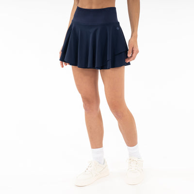 Sydney Tennis Skort | Solid - Fleet Navy