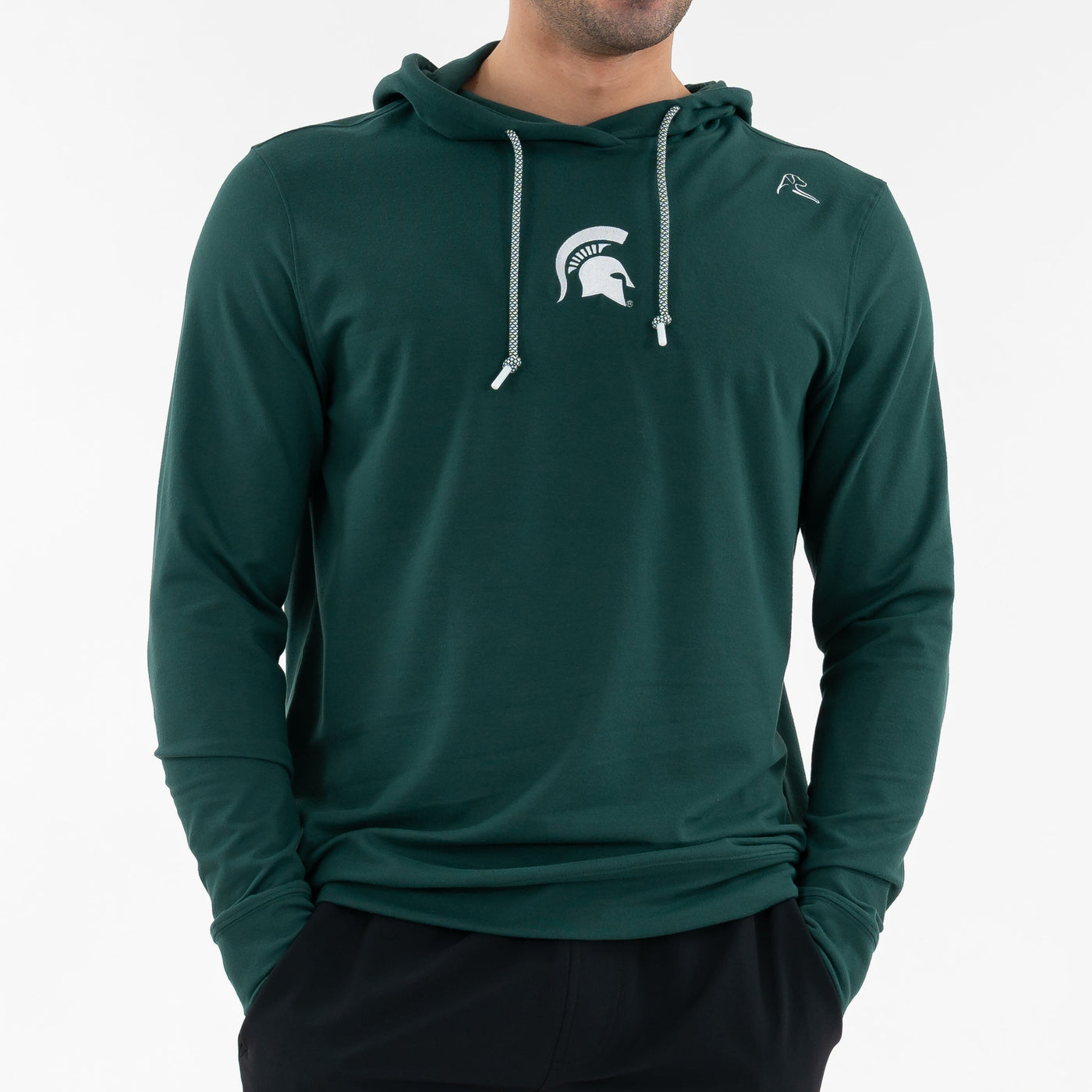 Hesi Collegiate Hoodie - Michigan State | Solid - Forest Green - Michigan State - 1
