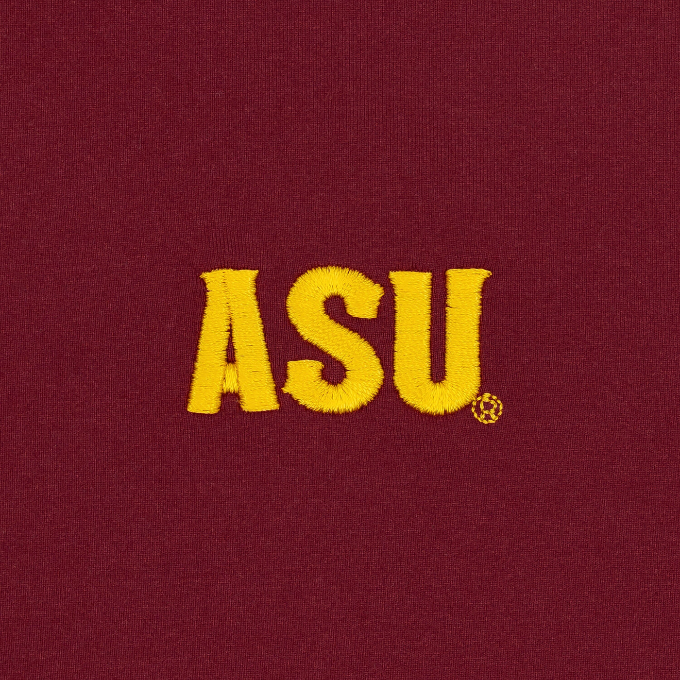 Solid Collegiate Q-Zip - Arizona State | Solid - Garnet Red - Arizona State - 1