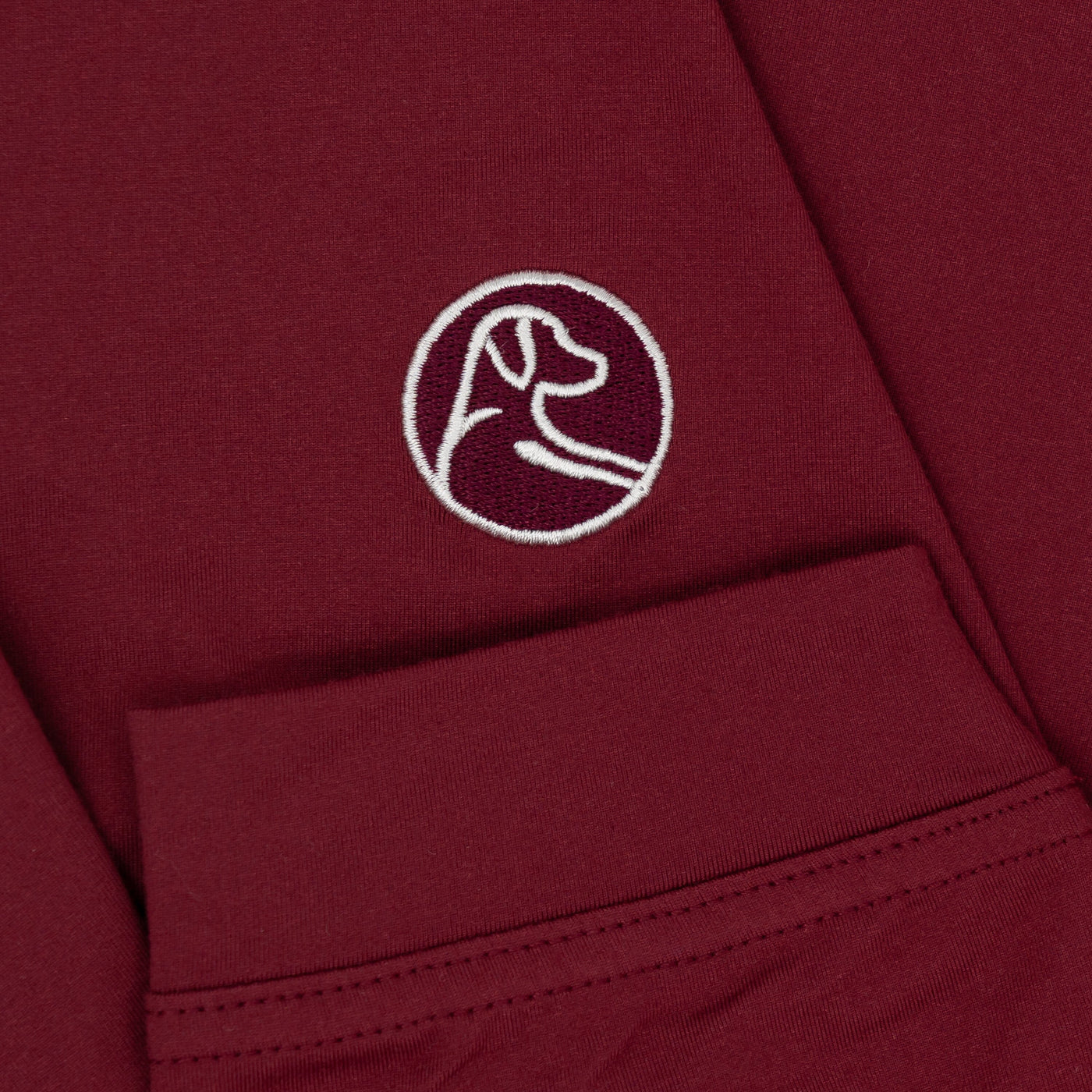 Solid Collegiate Q-Zip - Arizona State | Solid - Garnet Red - Arizona State - 1