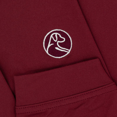 Solid Collegiate Q-Zip - Arizona State | Solid - Garnet Red - Arizona State - 1