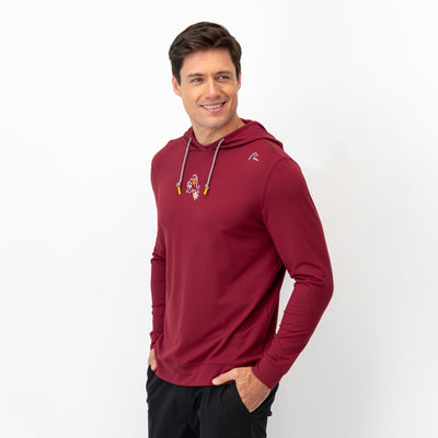 Hesi Collegiate Hoodie - Arizona State | Solid - Garnet Red - Arizona State - 1