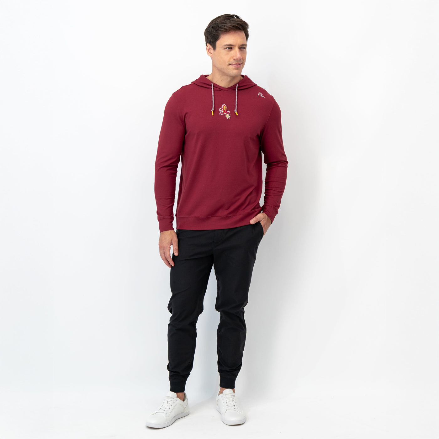 Hesi Collegiate Hoodie - Arizona State | Solid - Garnet Red - Arizona State - 1