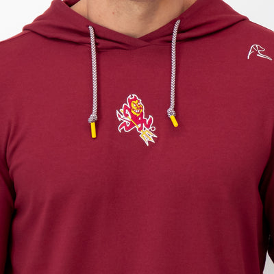Hesi Collegiate Hoodie - Arizona State | Solid - Garnet Red - Arizona State - 1