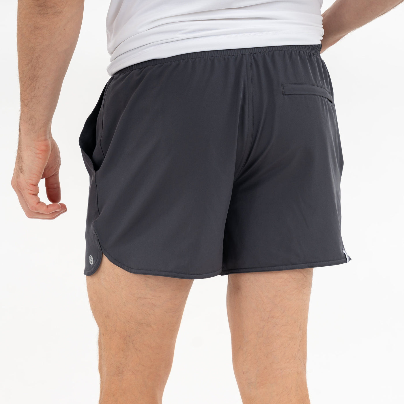 Grit Gym Short - 5" | Solid - Graphite Grey