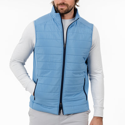 Fulton Performance Vest | Solid - Highcountry Blue