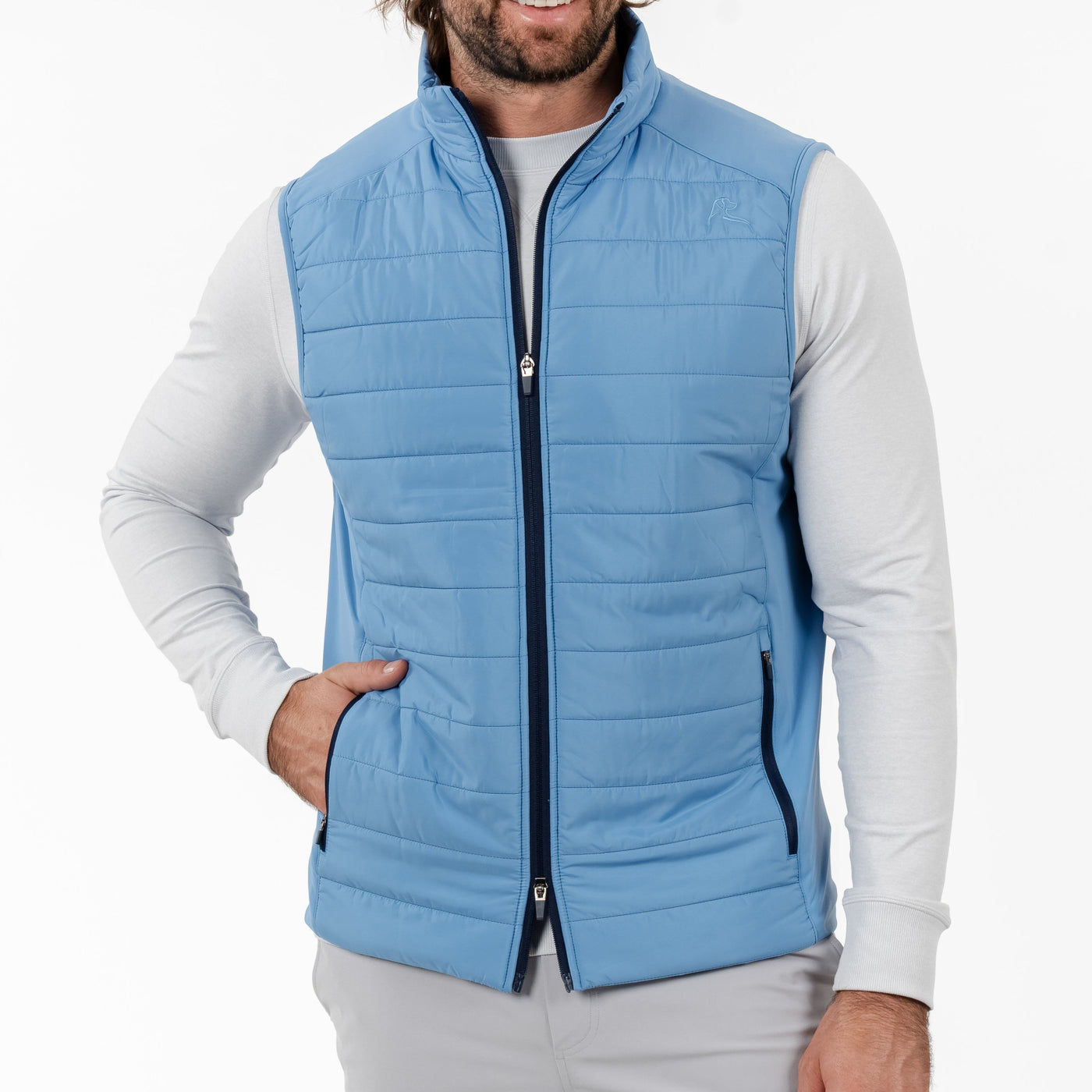 Fulton Performance Vest | Solid - Highcountry Blue