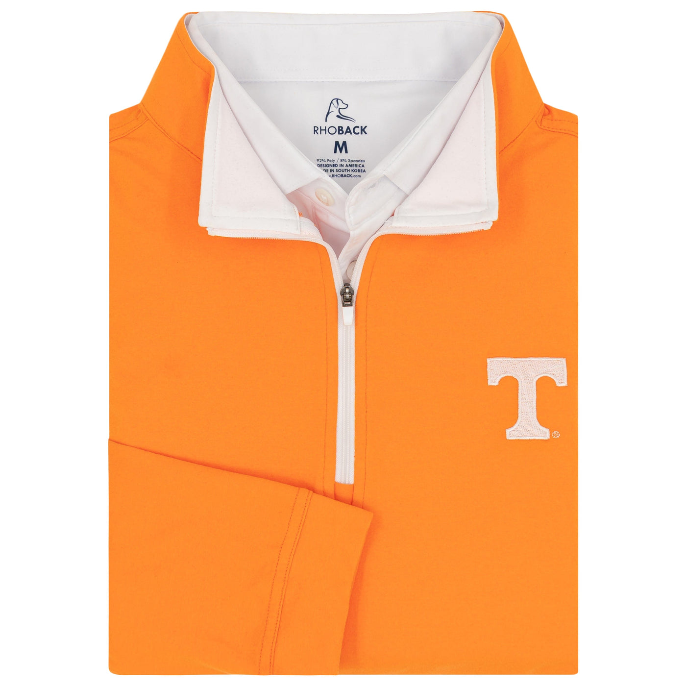 Solid Collegiate Q-Zip - Tennessee | Solid - Horizon Orange - Tennessee - 1