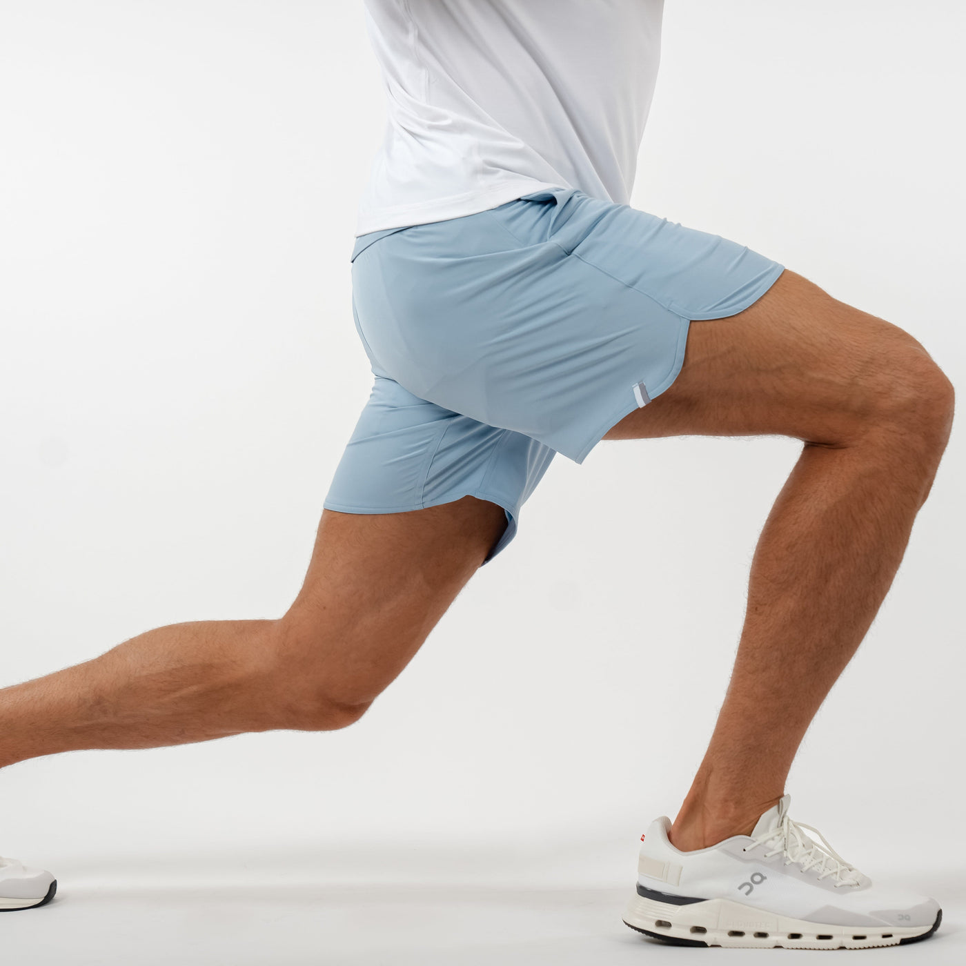 Grit Gym Short - 7" | Solid - Ice Pick Blue
