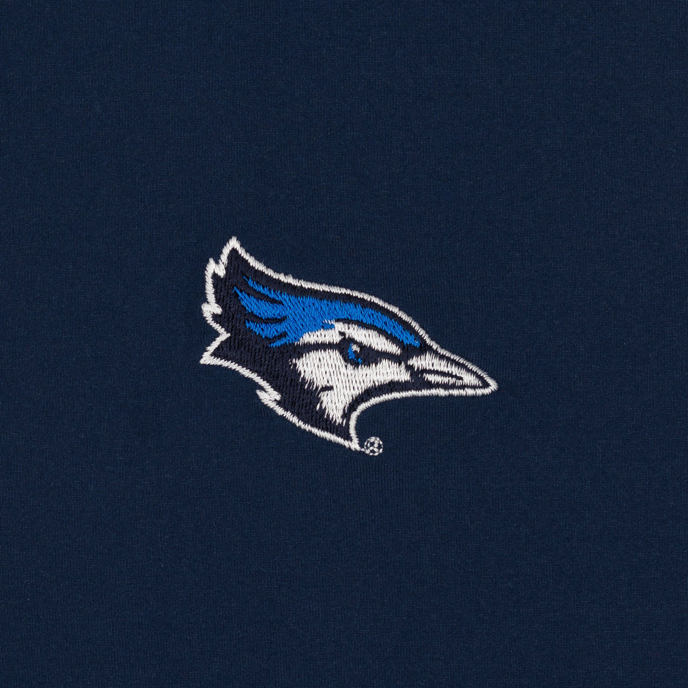 Solid Collegiate Q-Zip - Creighton | Solid - Indigo Blue - Creighton - 1