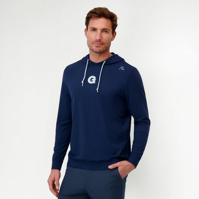 Hesi Collegiate Hoodie - Georgetown | Solid - Indigo Blue - Georgetown - 1