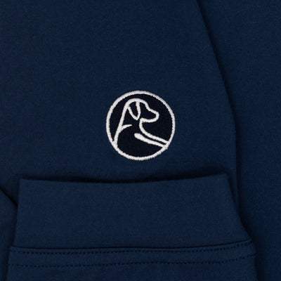 Solid Collegiate Q-Zip - Illinois | Solid - Indigo Blue - Illinois - 1