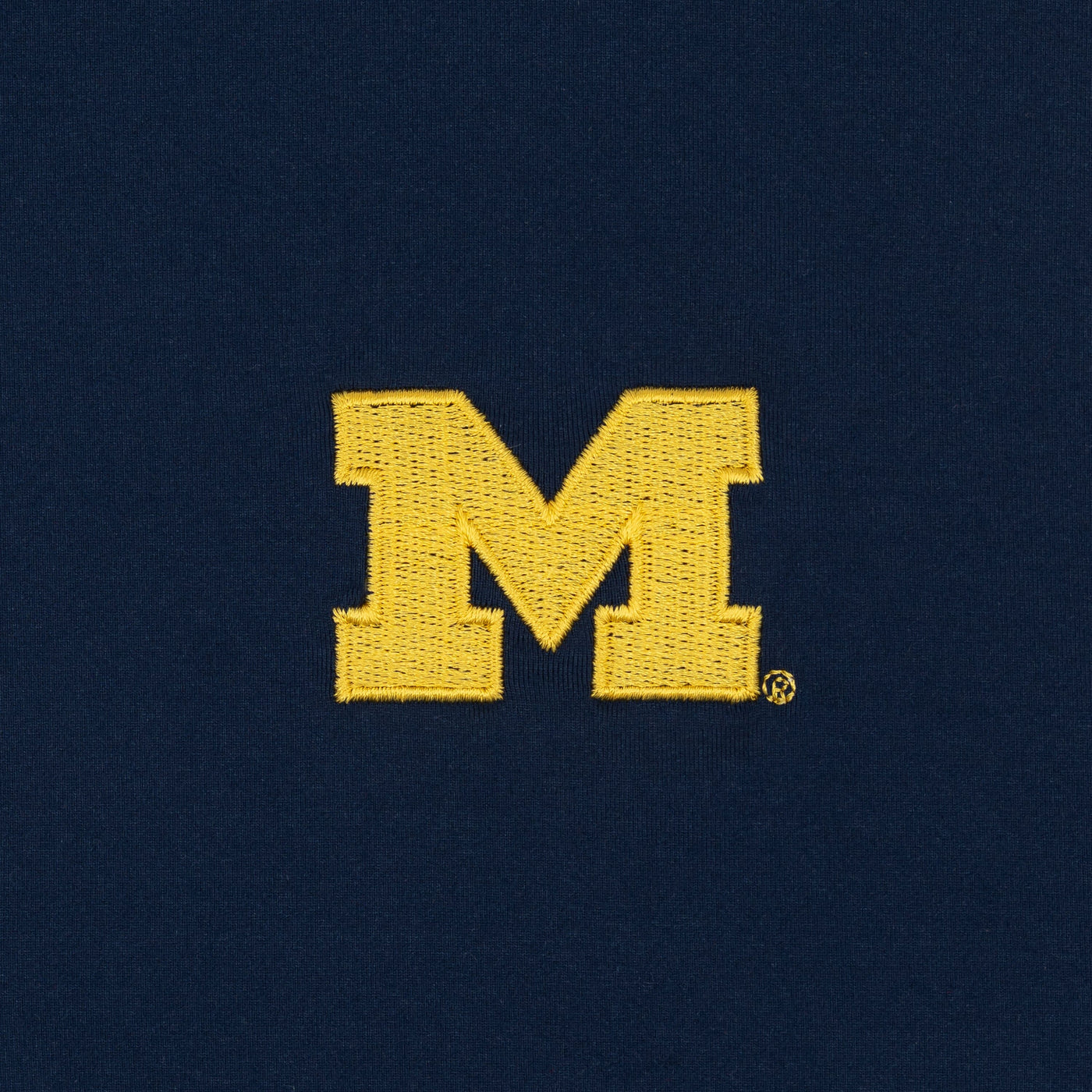 Solid Collegiate Q-Zip - Michigan | Solid - Indigo Blue - Michigan - 1