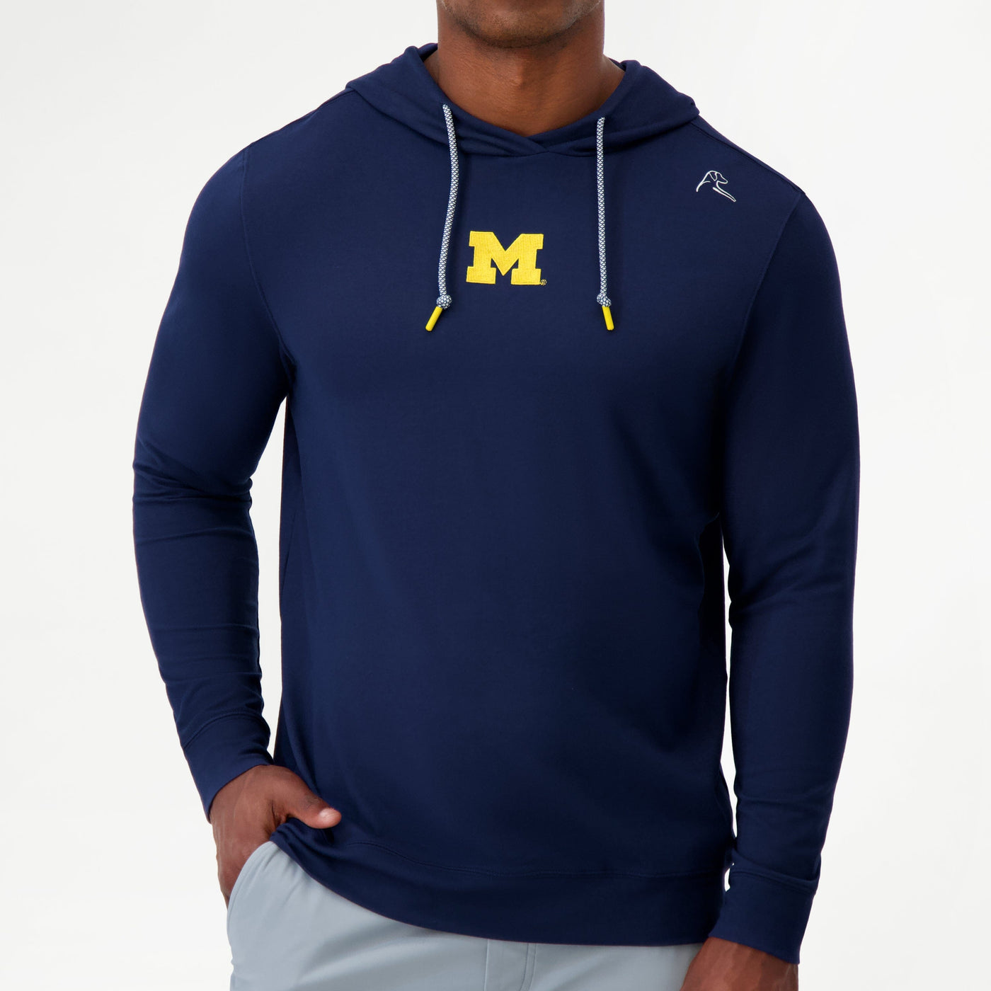 Hesi Collegiate Hoodie - Michigan | Solid - Indigo Blue - Michigan - 1