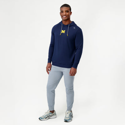 Hesi Collegiate Hoodie - Michigan | Solid - Indigo Blue - Michigan - 1