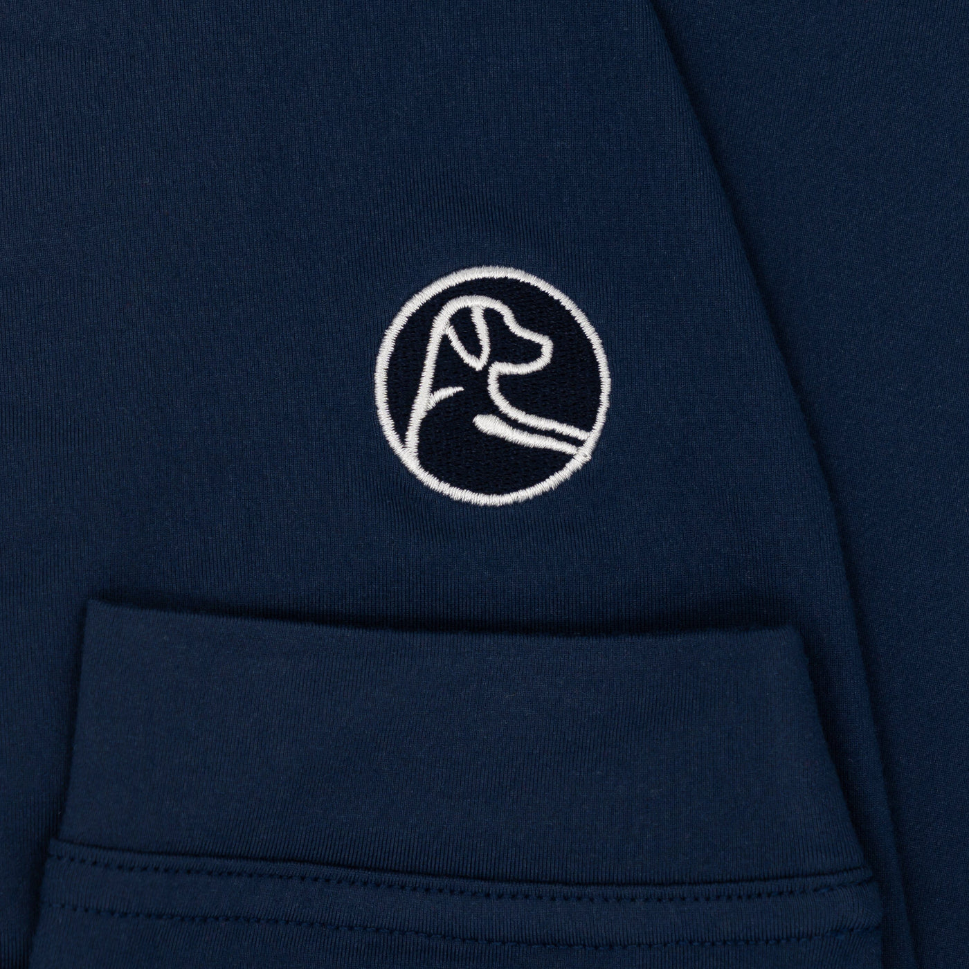 Solid Collegiate Q-Zip - Navy | Solid - Indigo Blue - Navy - 1