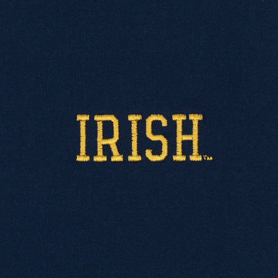 Solid Collegiate Q-Zip - Notre Dame | Solid - Indigo Blue - Notre Dame - 3