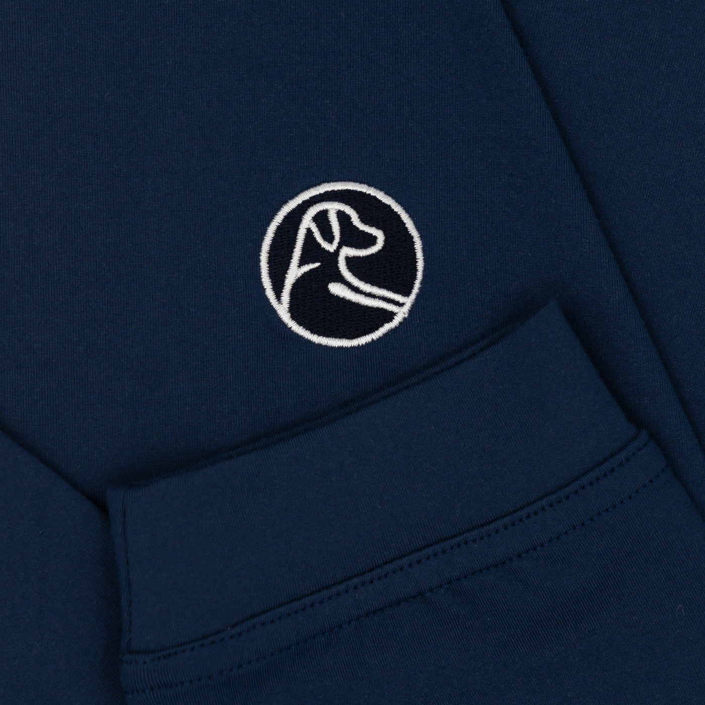 Solid Collegiate Q-Zip - Notre Dame | Solid - Indigo Blue - Notre Dame - 3