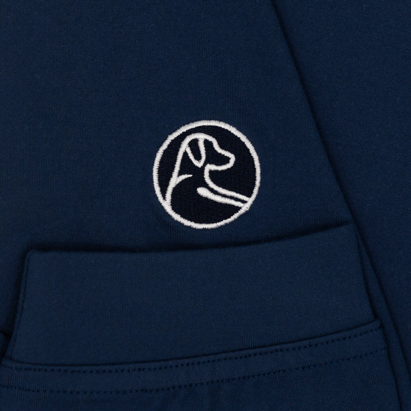 Solid Collegiate Q-Zip - Ole Miss | Solid - Indigo Blue - Ole Miss - 1