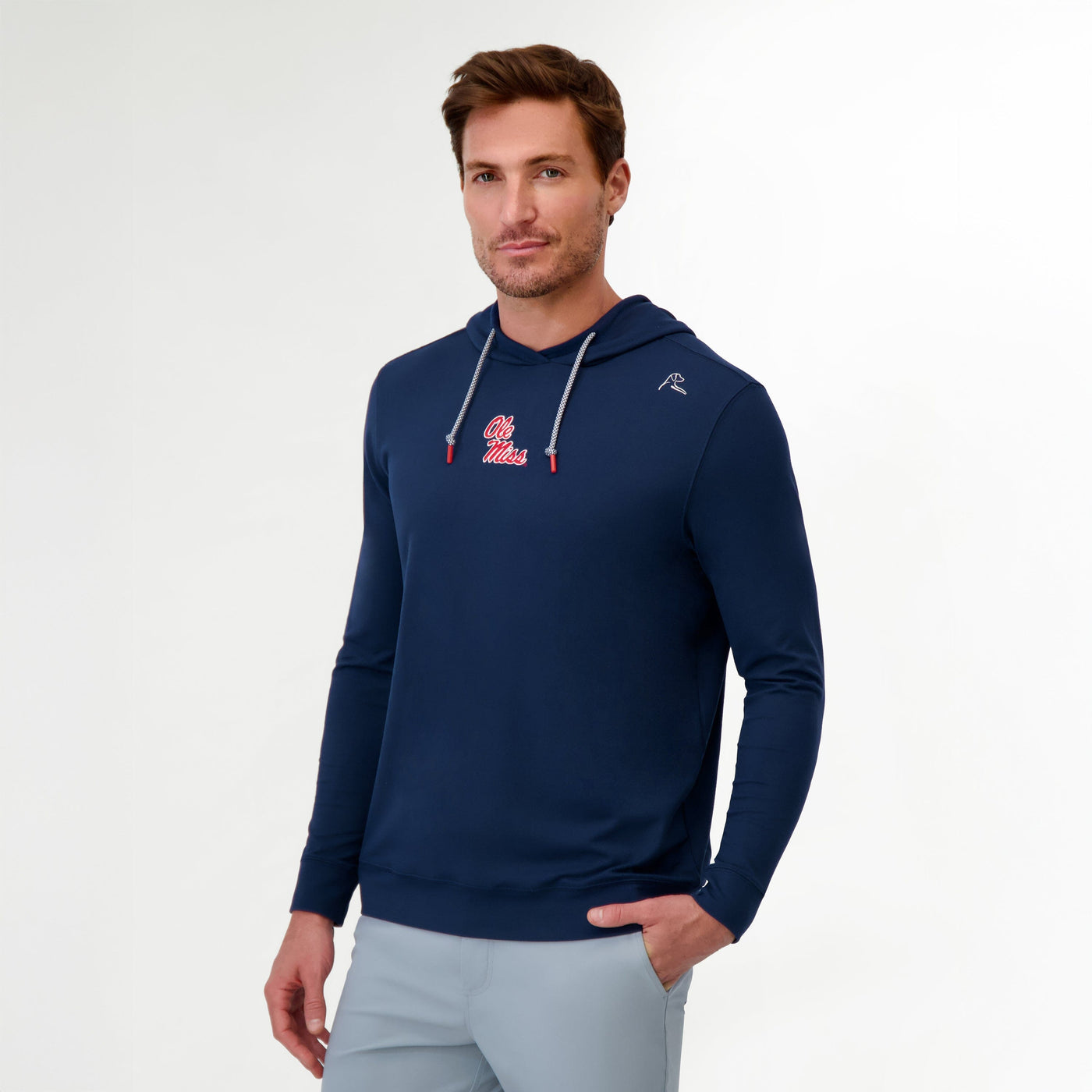 Hesi Collegiate Hoodie - Ole Miss | Solid - Indigo Blue - Ole Miss - 1