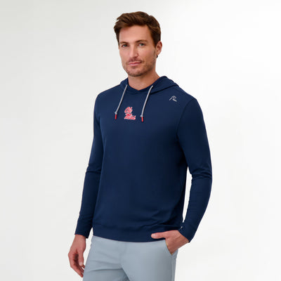 Hesi Collegiate Hoodie - Ole Miss | Solid - Indigo Blue - Ole Miss - 1