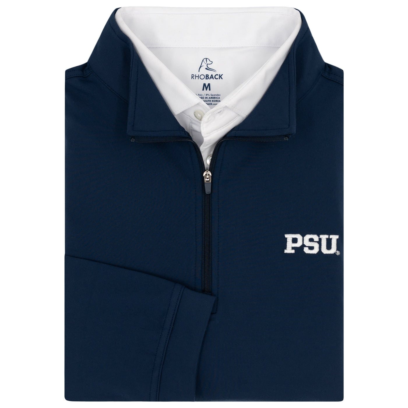 Solid Collegiate Q-Zip - Penn State | Solid - Indigo Blue - Penn State - 1