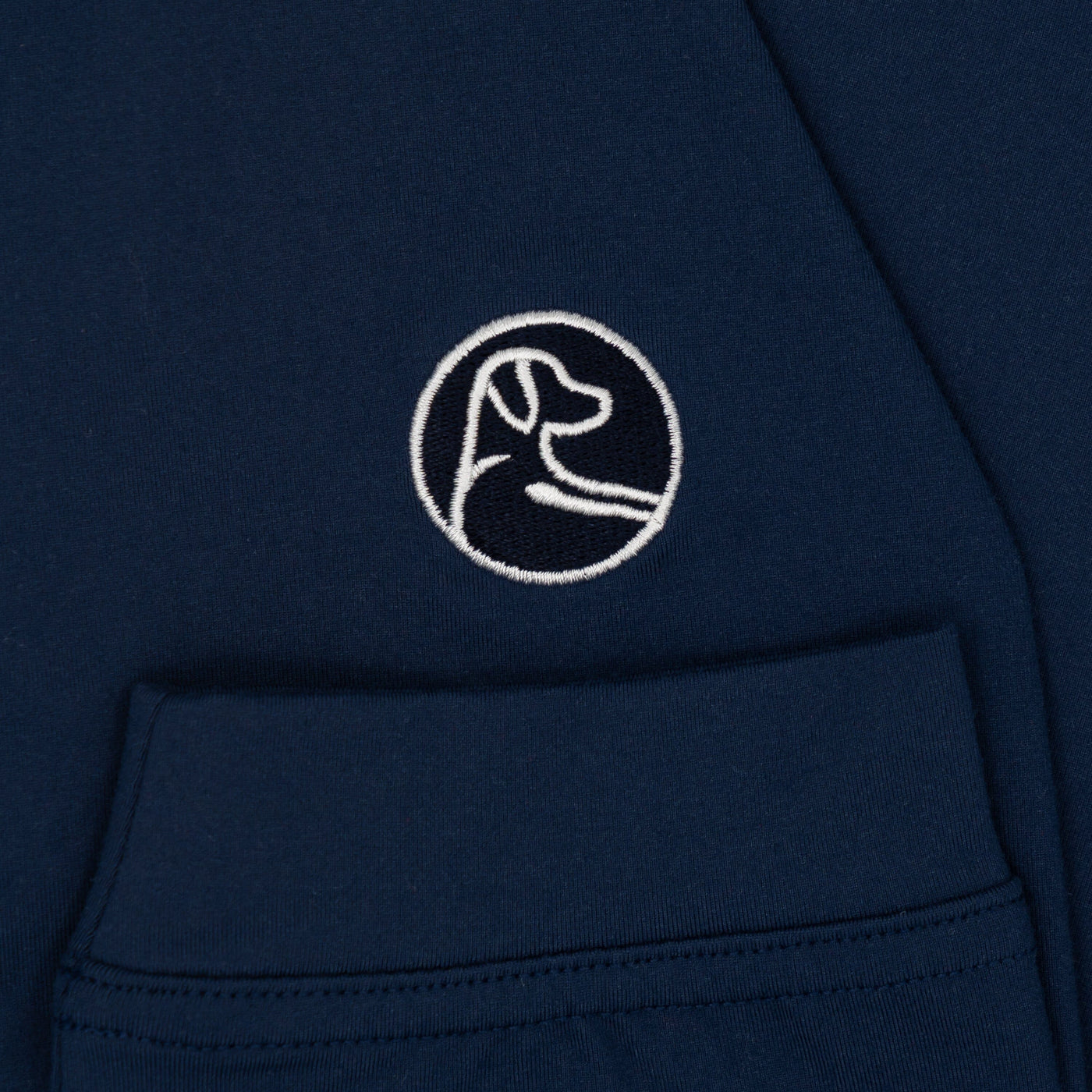 Solid Collegiate Q-Zip - UConn | Solid - Indigo Blue - UConn - 1