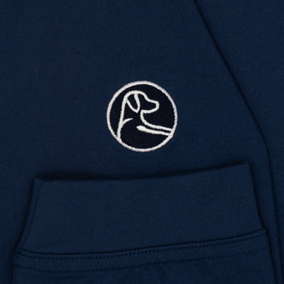 Solid Collegiate Q-Zip - UConn | Solid - Indigo Blue - UConn - 1