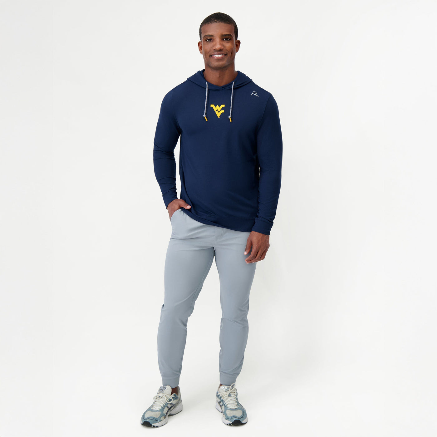 Hesi Collegiate Hoodie - WVU | Solid - Indigo Blue - WVU - 1