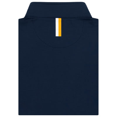 Solid Collegiate Q-Zip - WVU | Solid - Indigo Blue - WVU - 1