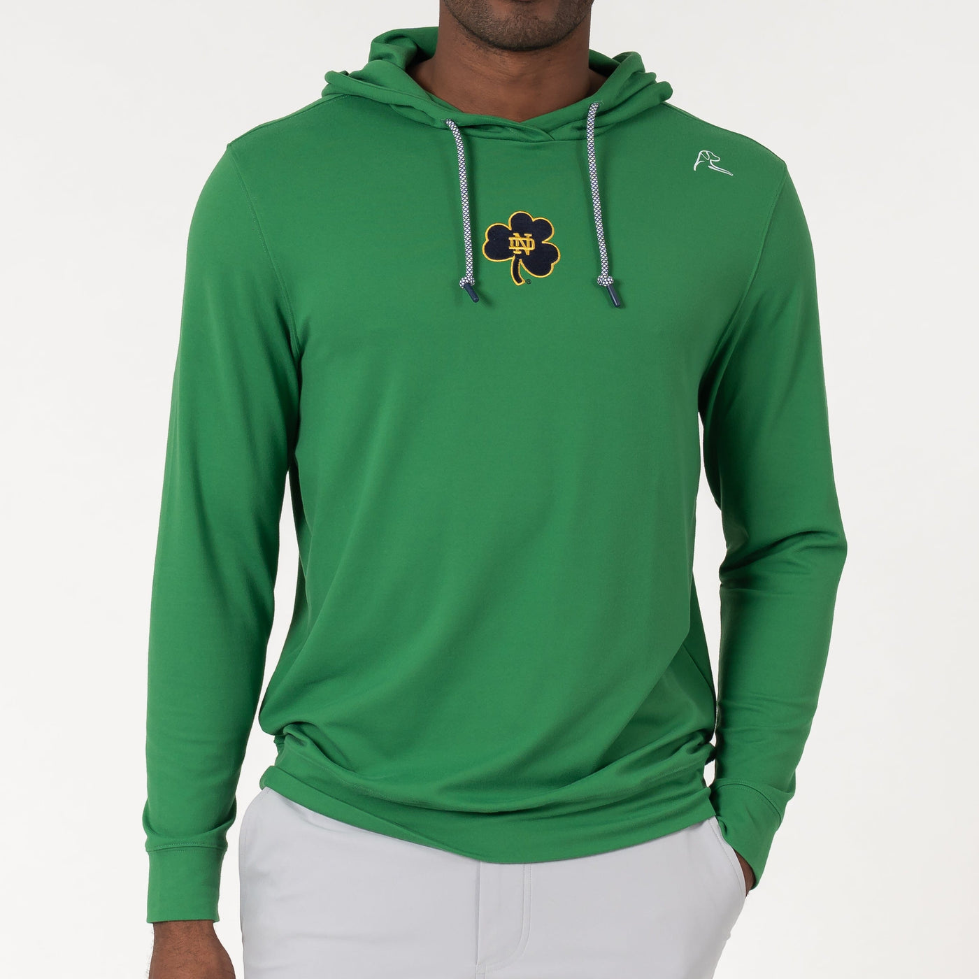 Hesi Collegiate Hoodie - Notre Dame | Solid - Irish Green - Notre Dame - 1