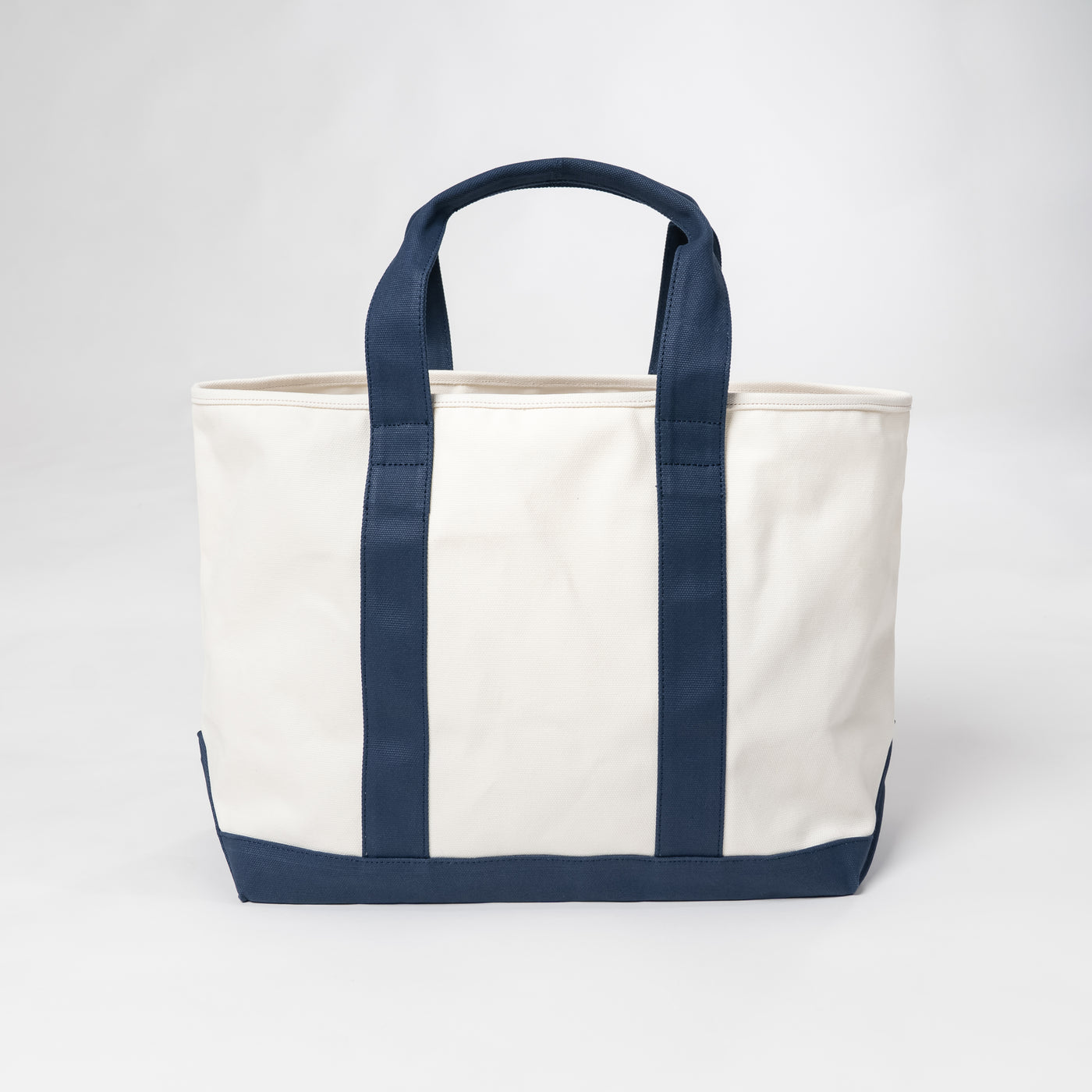 Easy-Go Canvas Tote | Solid - Ivory/Fleet Navy - Legacy