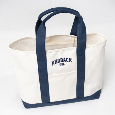 Easy-Go Canvas Tote | Solid - Ivory/Fleet Navy - Legacy