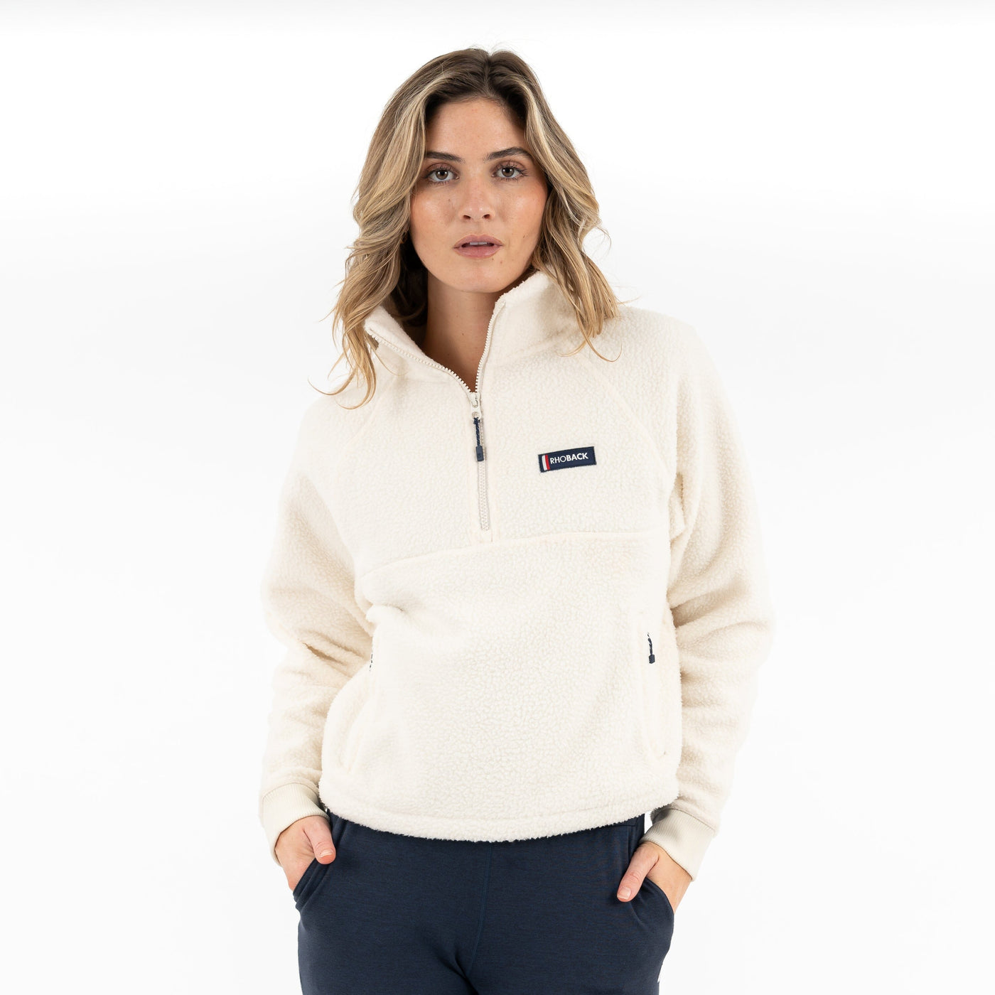 Rivanna Fleece Pullover | Solid - Ivory