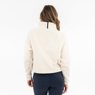 Rivanna Fleece Pullover | Solid - Ivory