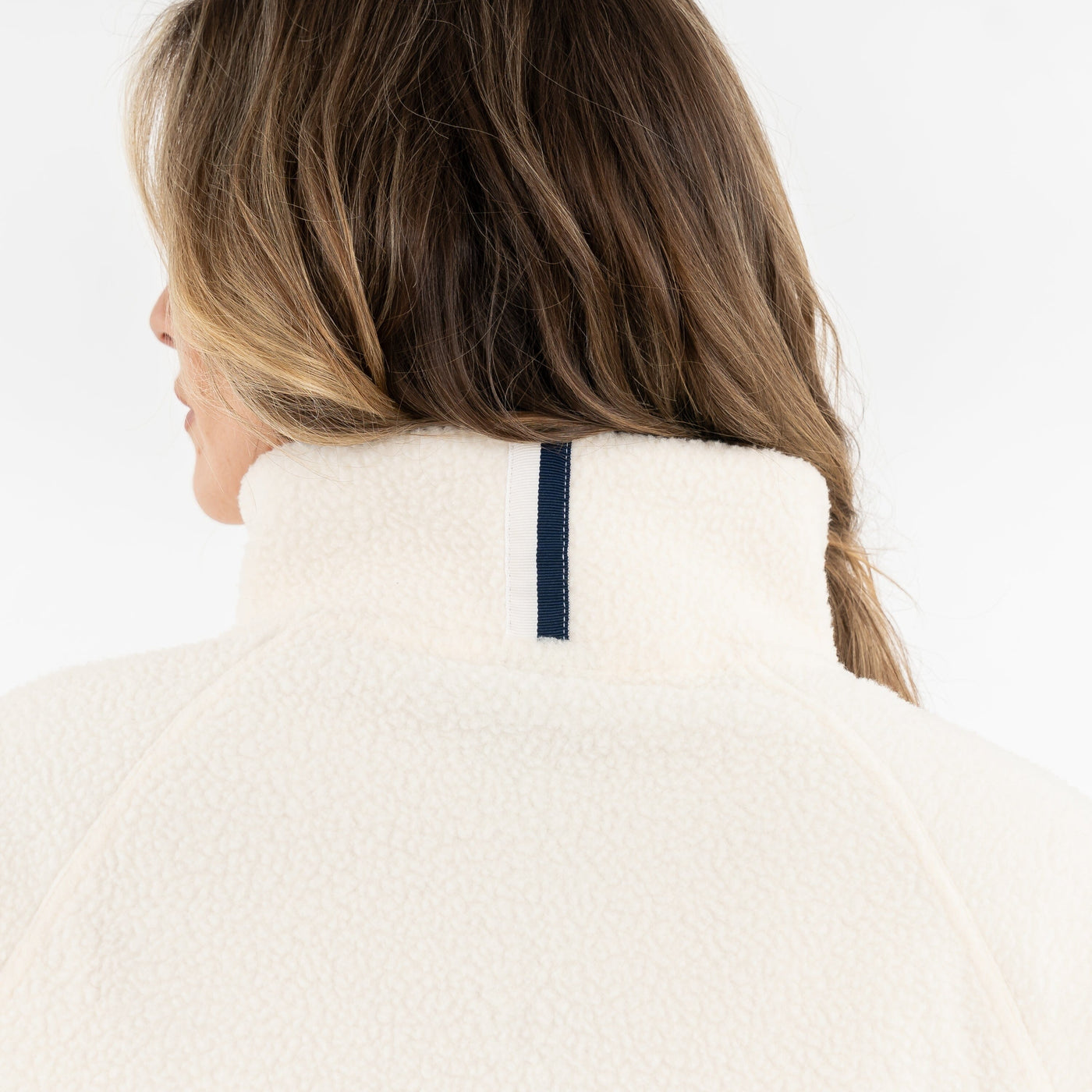 Rivanna Fleece Pullover | Solid - Ivory