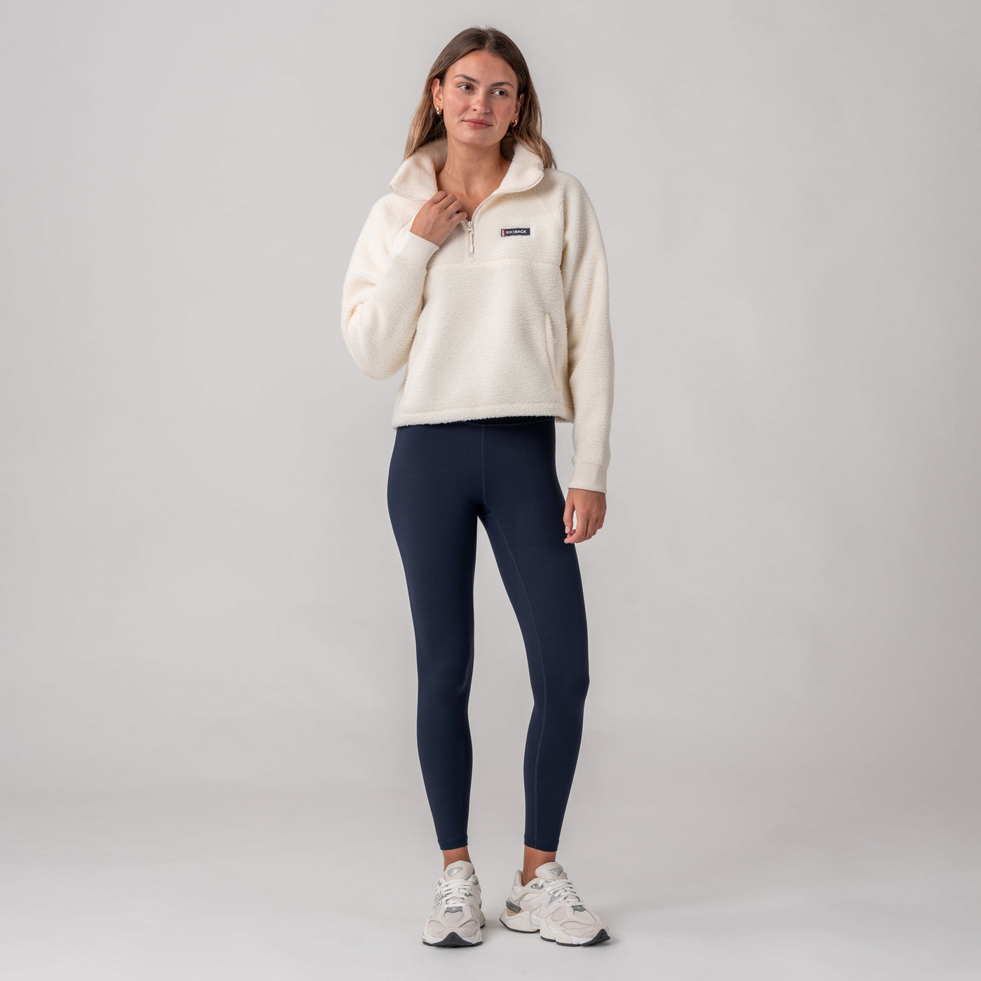 Rivanna Fleece Pullover | Solid - Ivory