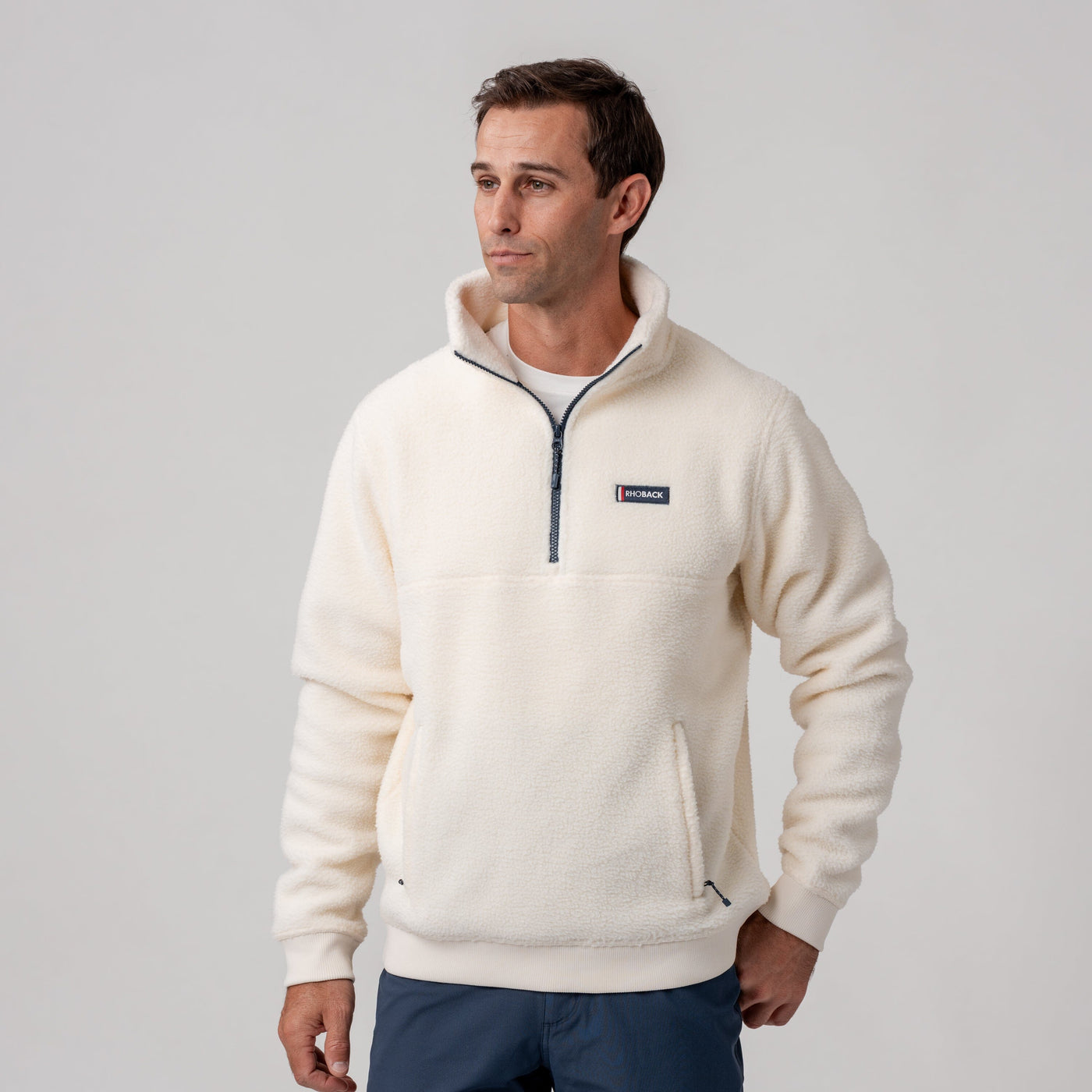 Summit Fleece Pullover | Solid - Ivory