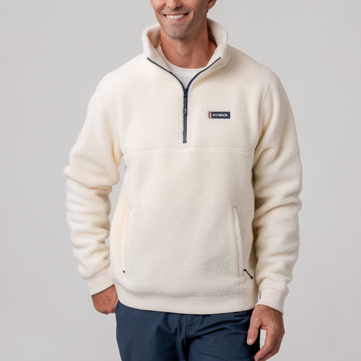 Summit Fleece Pullover | Solid - Ivory
