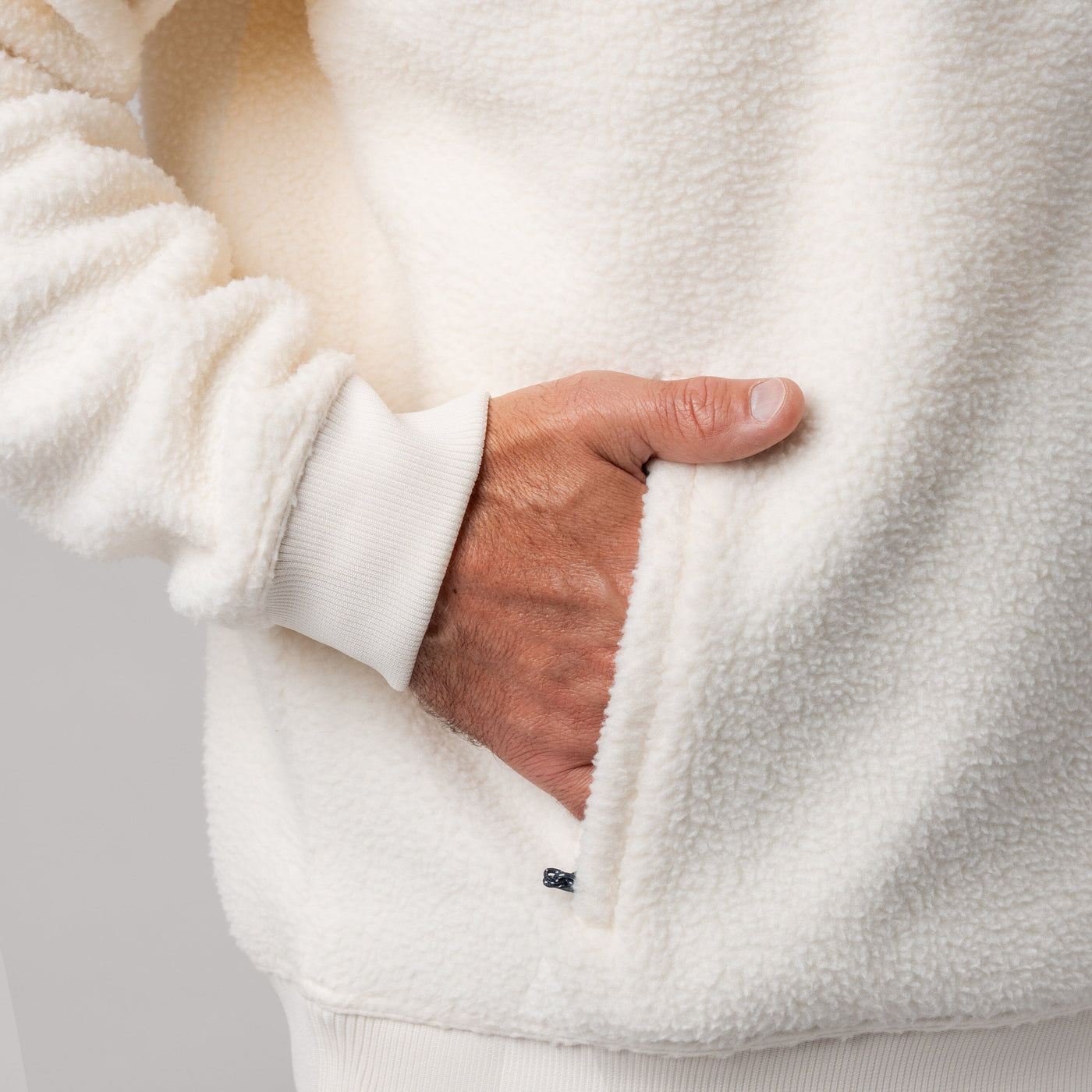 Summit Fleece Pullover | Solid - Ivory