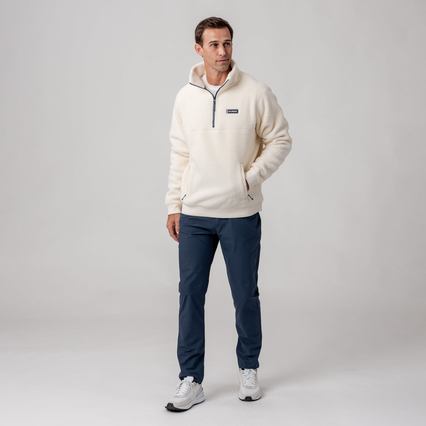 Summit Fleece Pullover | Solid - Ivory