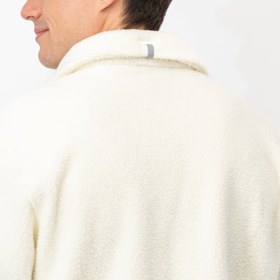 Summit Fleece Shirt Jacket | Solid - Ivory