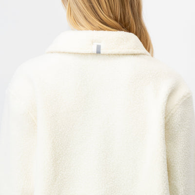 Summit Fleece Shirt Jacket | Solid - Ivory (Women)